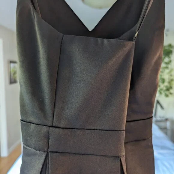 Lulus Be With You Dark Teal Blue Skater Dress in Black - Picture 7 of 7